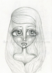 Sad eyes_Art By Agnes